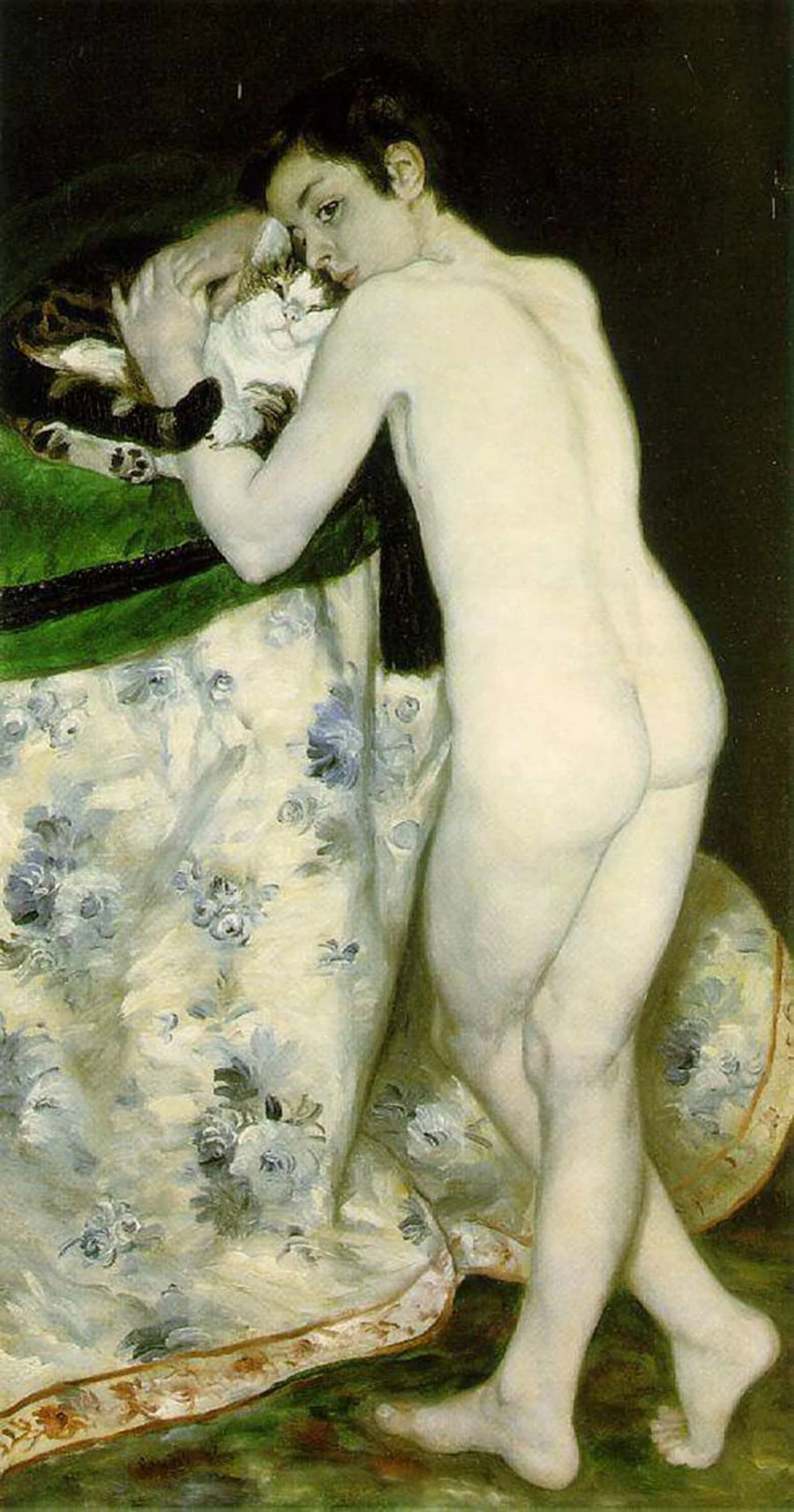 O Menino com o Gato - Pierre-Auguste Renoir