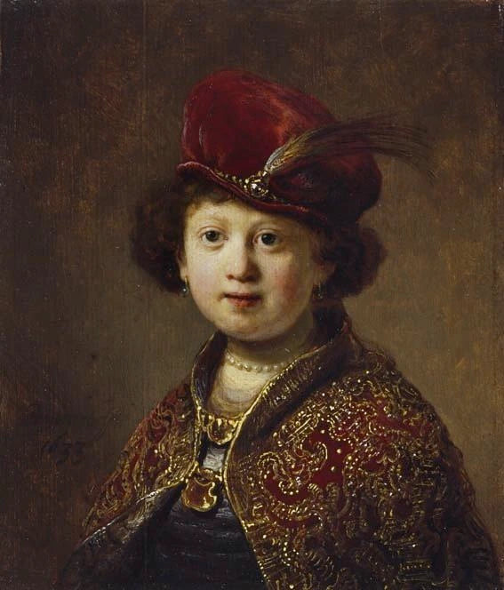 Retrato de um menino - Rembrandt