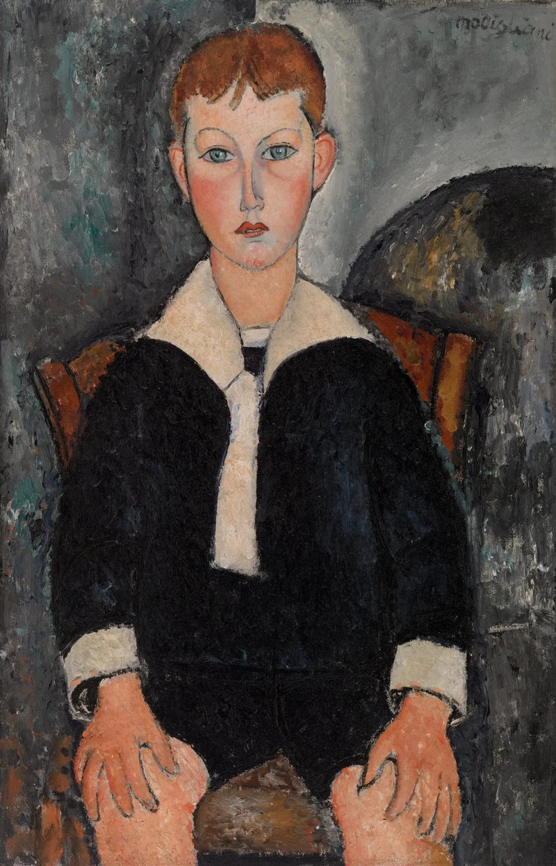 Menino em traje de marinheiro - Amedeo Modigliani