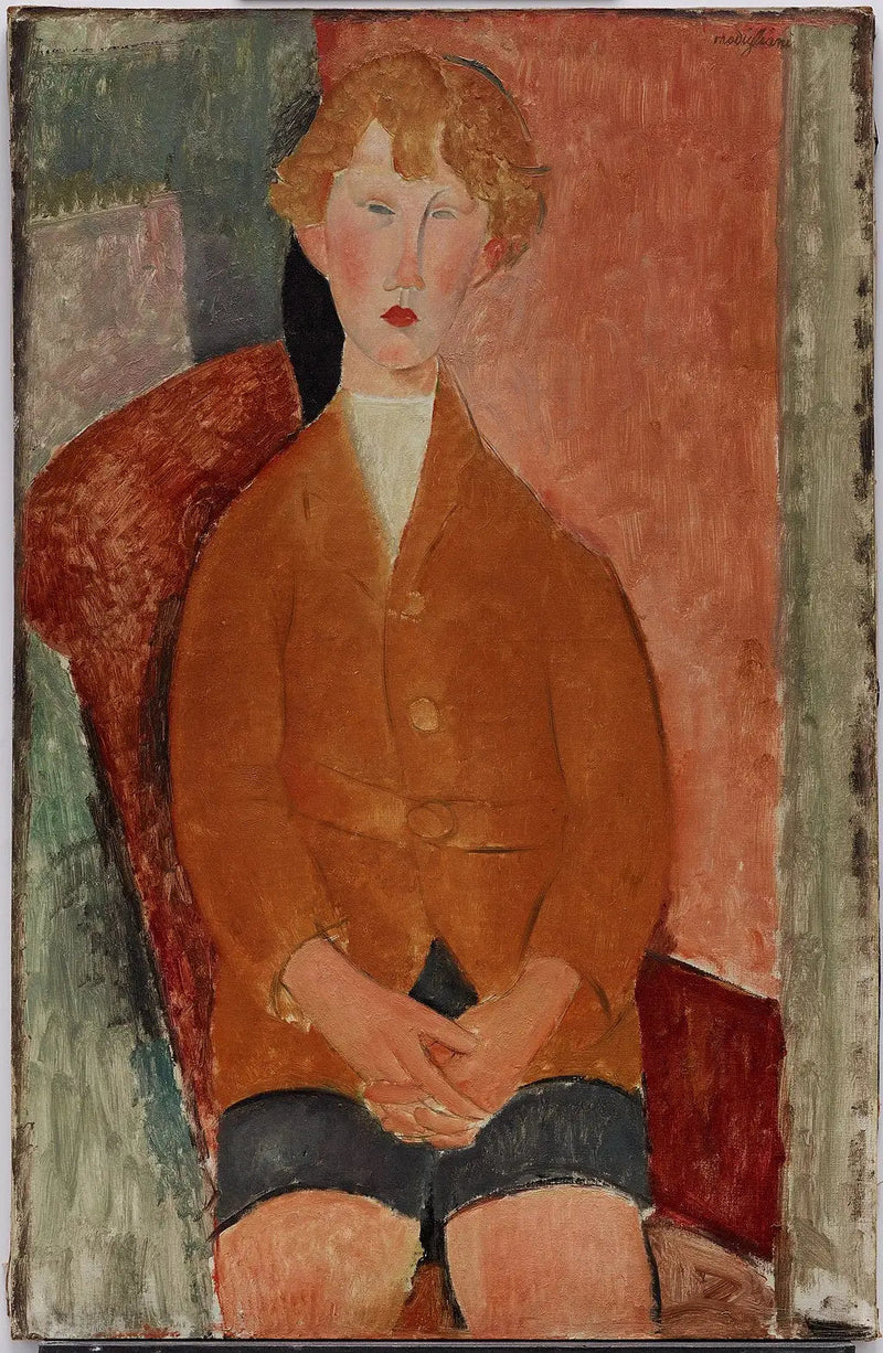 Menino de short - Amedeo Modigliani