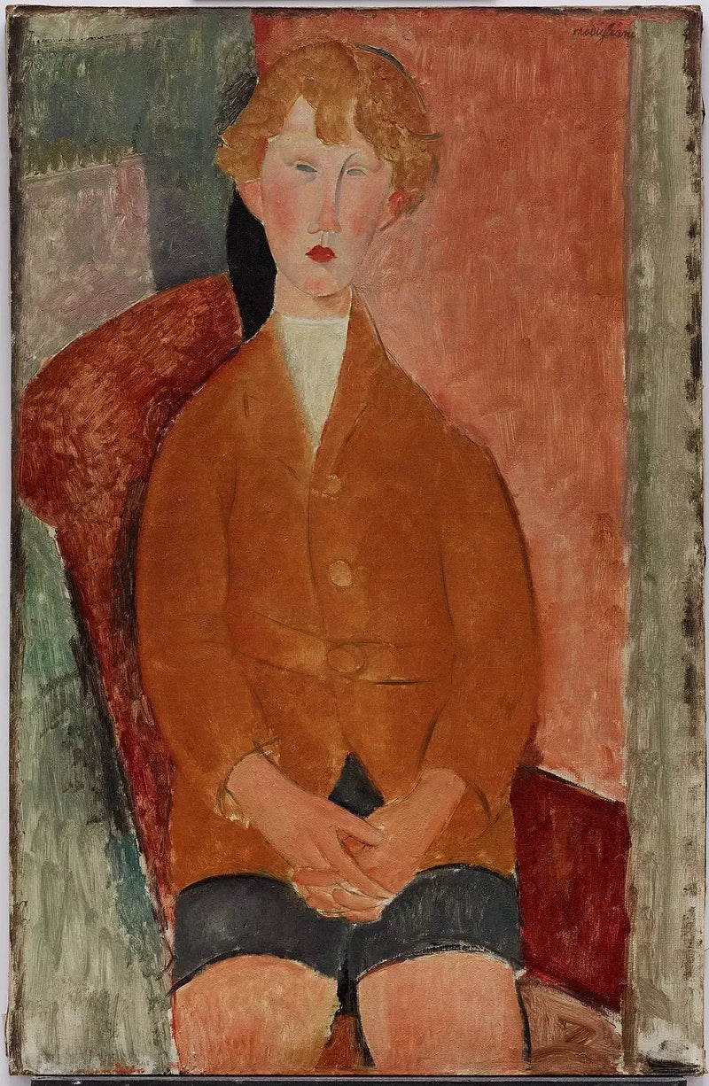 Menino de short - Amedeo Modigliani