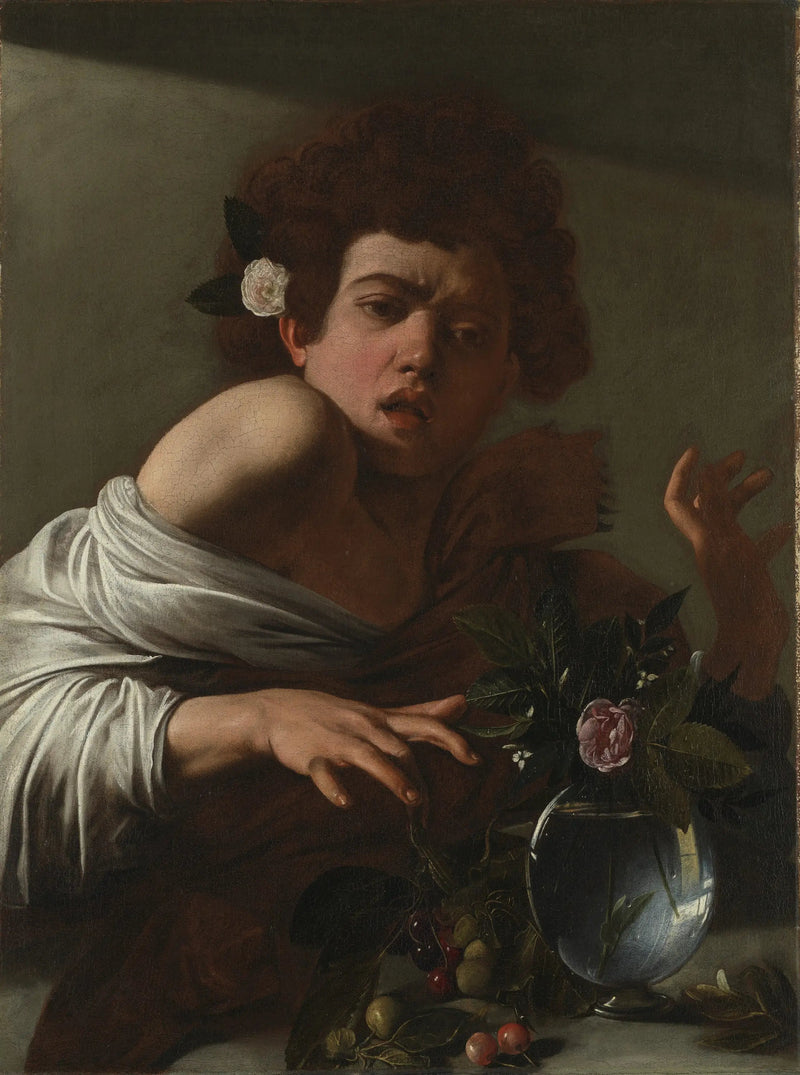 Menino mordido por um lagarto - Caravaggio