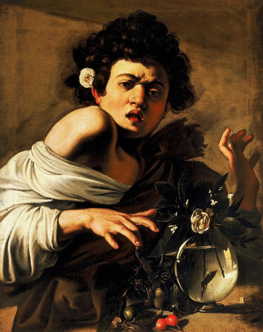 Menino mordido por um lagarto - Caravaggio
