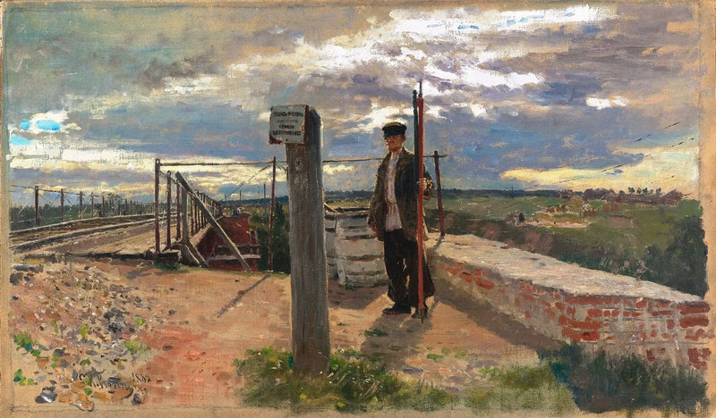 Guarda ferroviária. Khotkovo - Ilya Repin