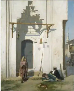 Guardiões à porta de um túmulo - Jean-Léon Gérôme