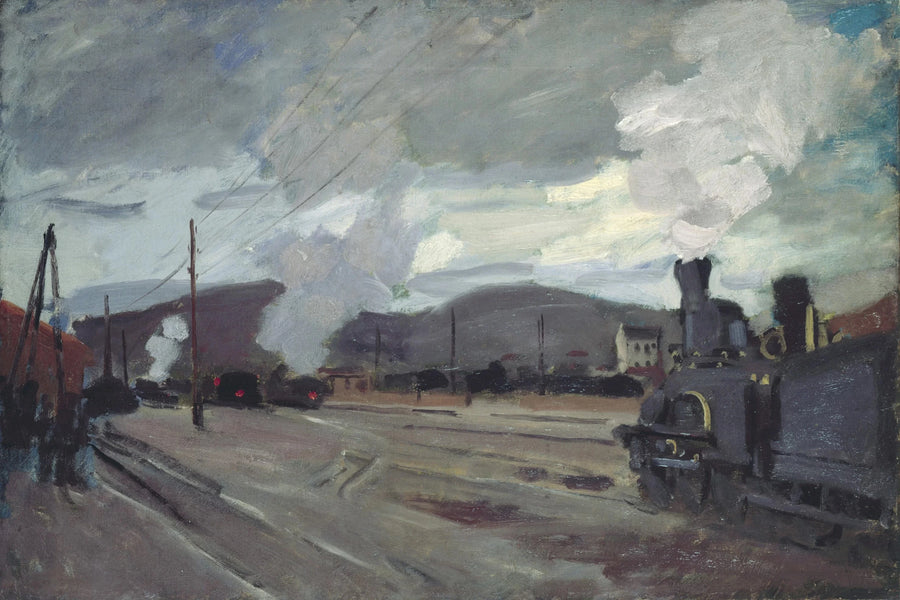 Estação Argenteuil W242 - Claude Monet