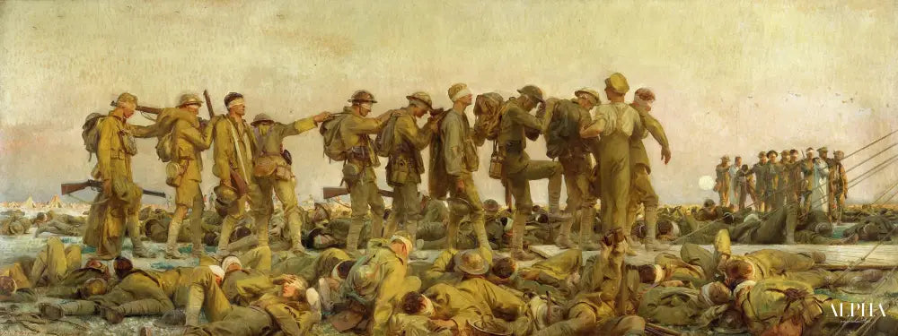 Gazéifié - John Singer Sargent - Reproductions de tableaux et peintures haut de gamme