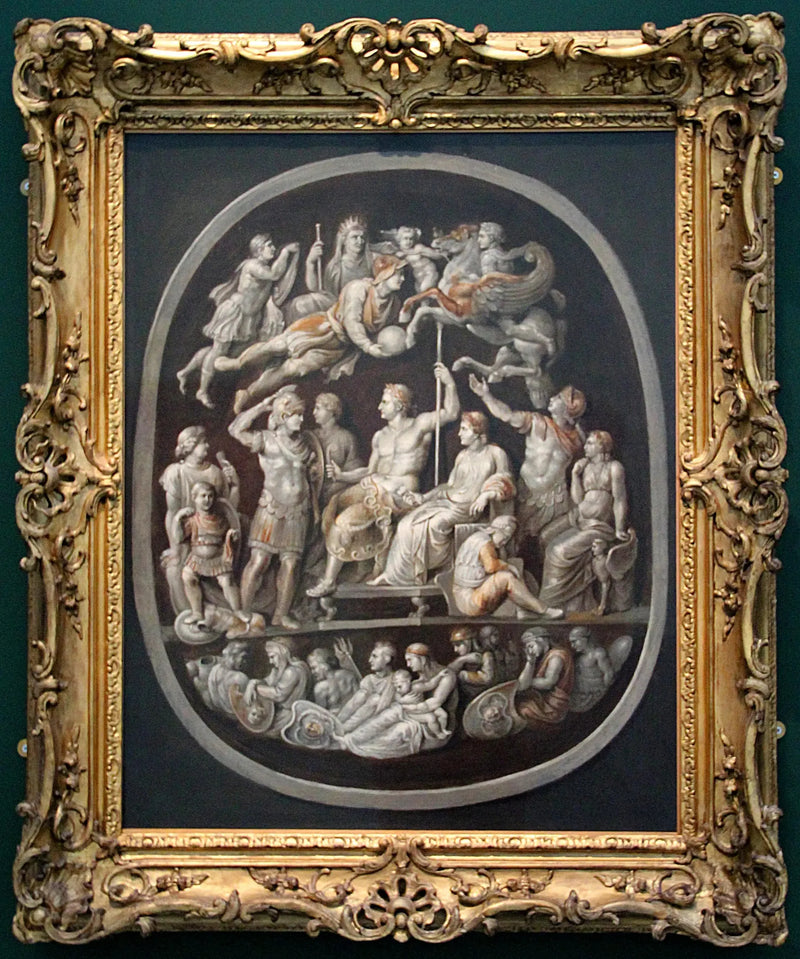Gemma Tiberiana, ou A Apoteose de Germanicus - Peter Paul Rubens