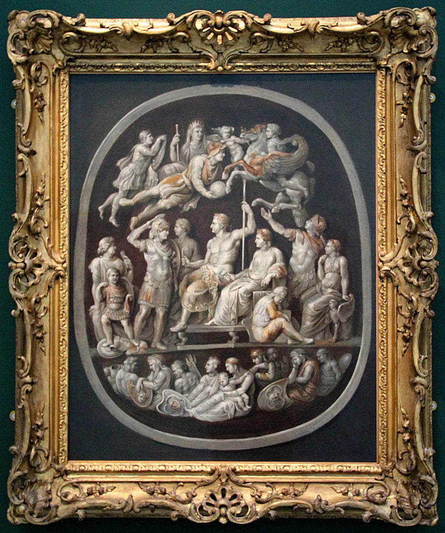 Gemma Tiberiana, ou A Apoteose de Germanicus - Peter Paul Rubens