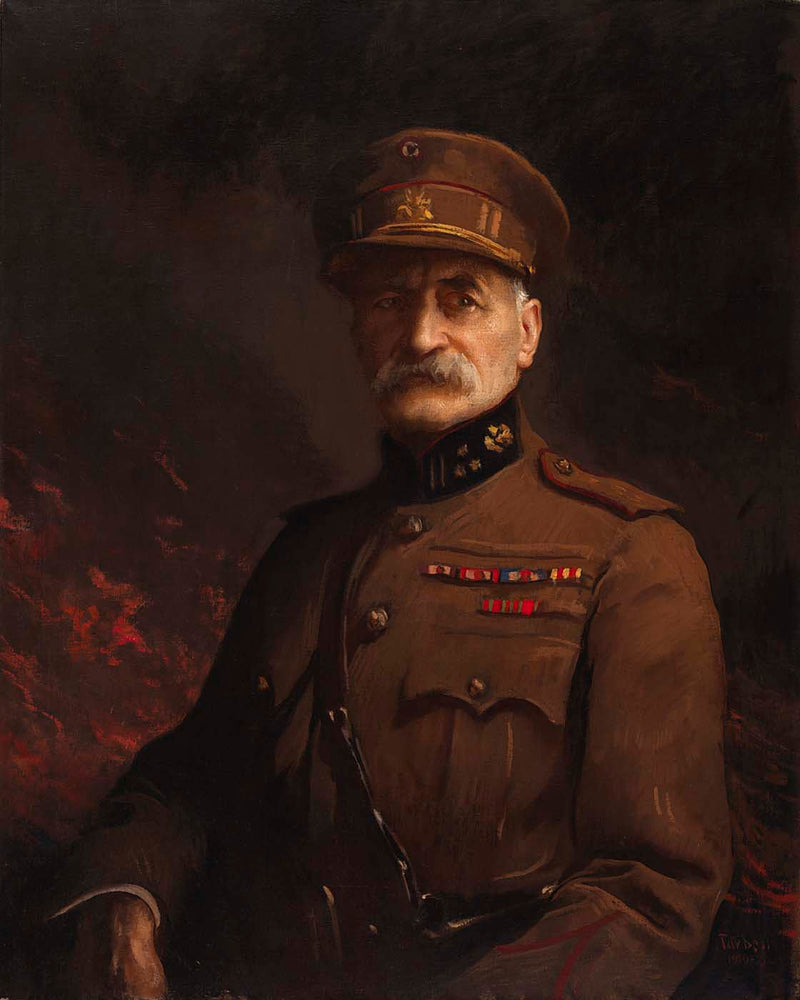General Georges Leman, Comandante da Cidade Fortificada de Liège - Edmund Charles Tarbell