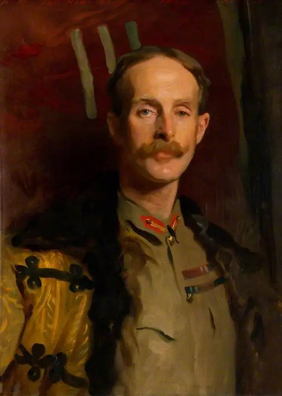 General Sir Ian Standish Monteith Hamilton, 1853 - 1947. Soldado (Comandante da 3ª Brigada, Força de Campo Tirah) - John Singer Sargent