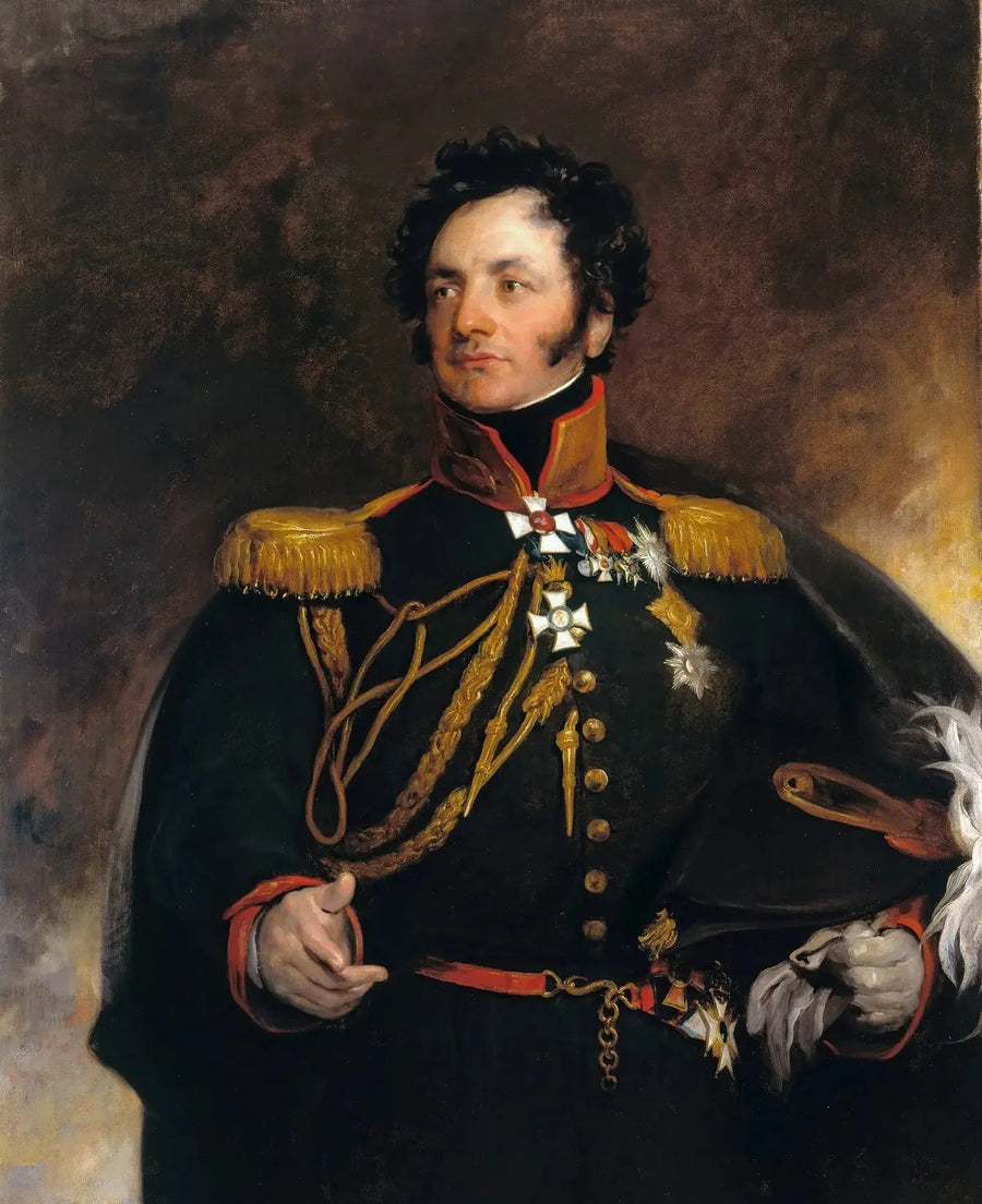 Geral Théodore Petrovitch Ouvarov (1773/4-1824) - Thomas Lawrence