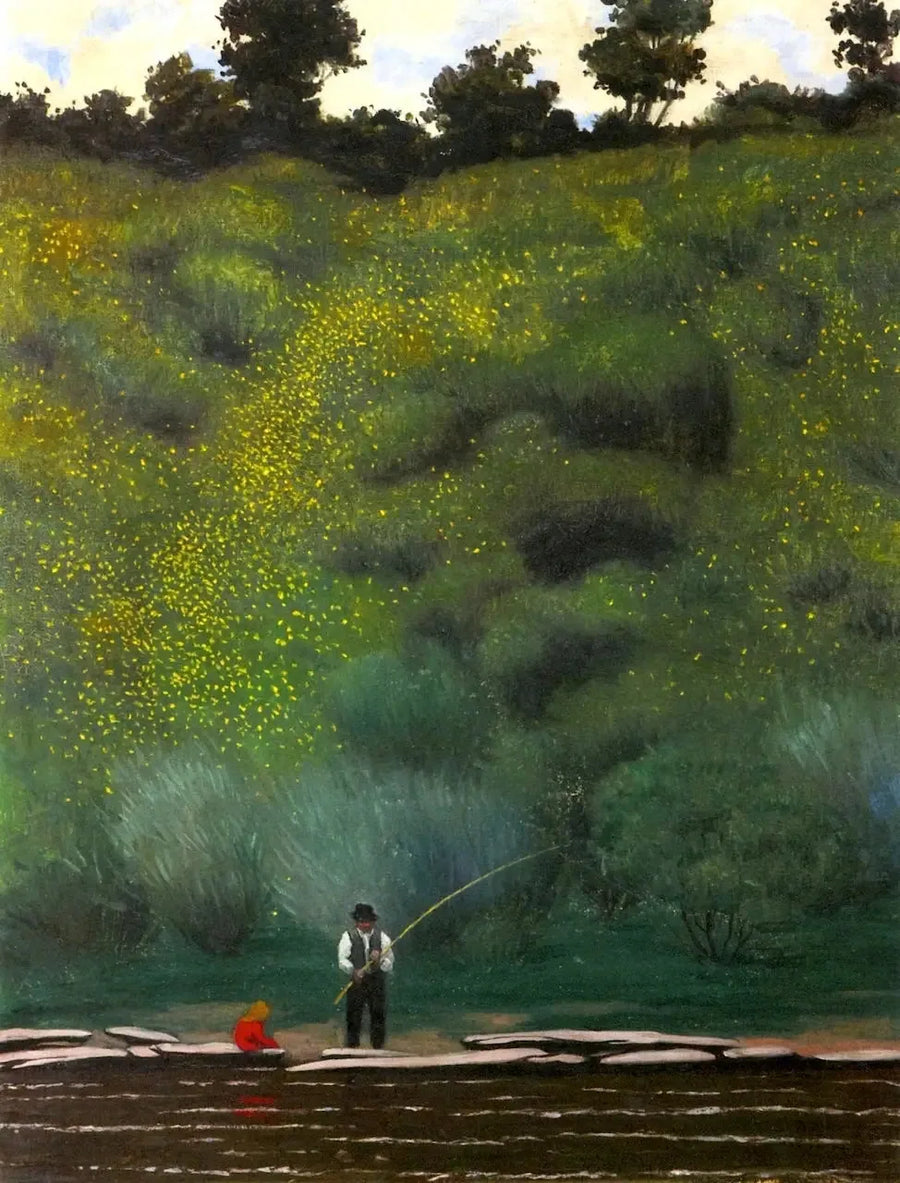 Genêts em flor, Avallon - Félix Vallotton