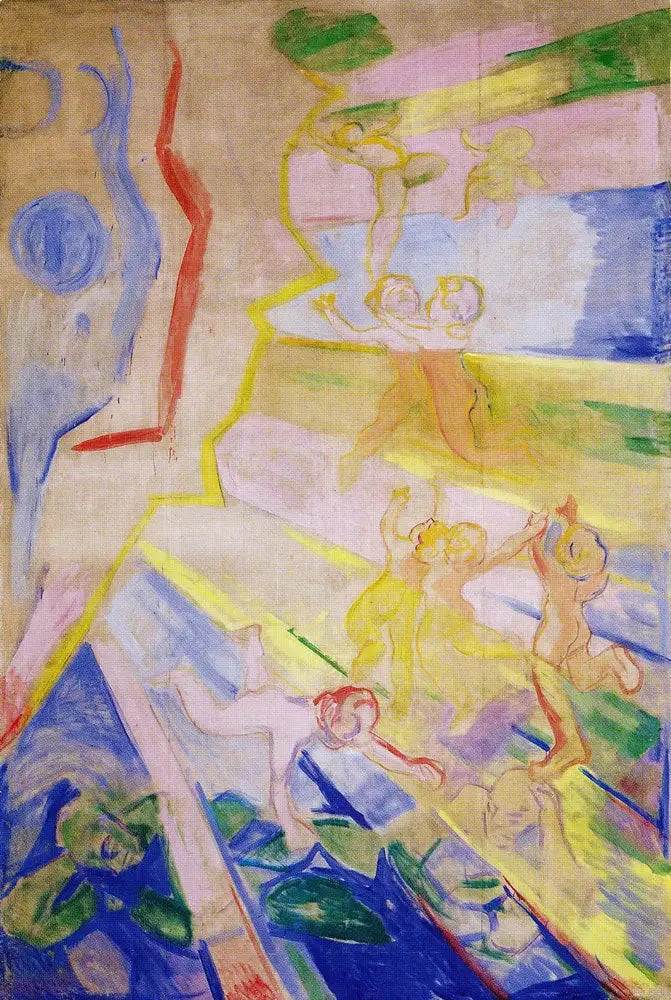 Gênios na luz - Edvard Munch