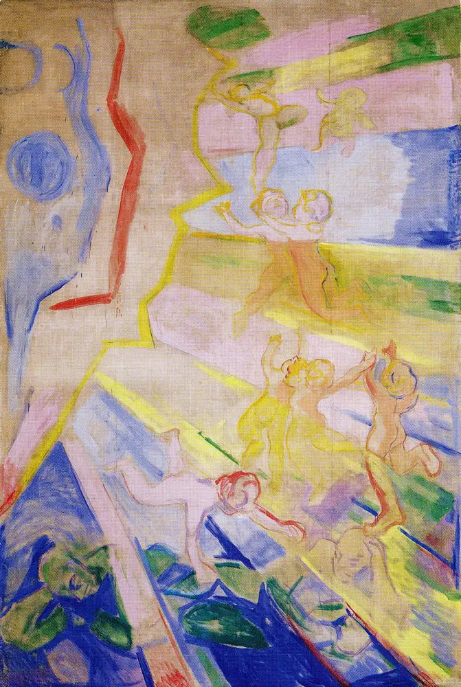 Gênios na luz - Edvard Munch