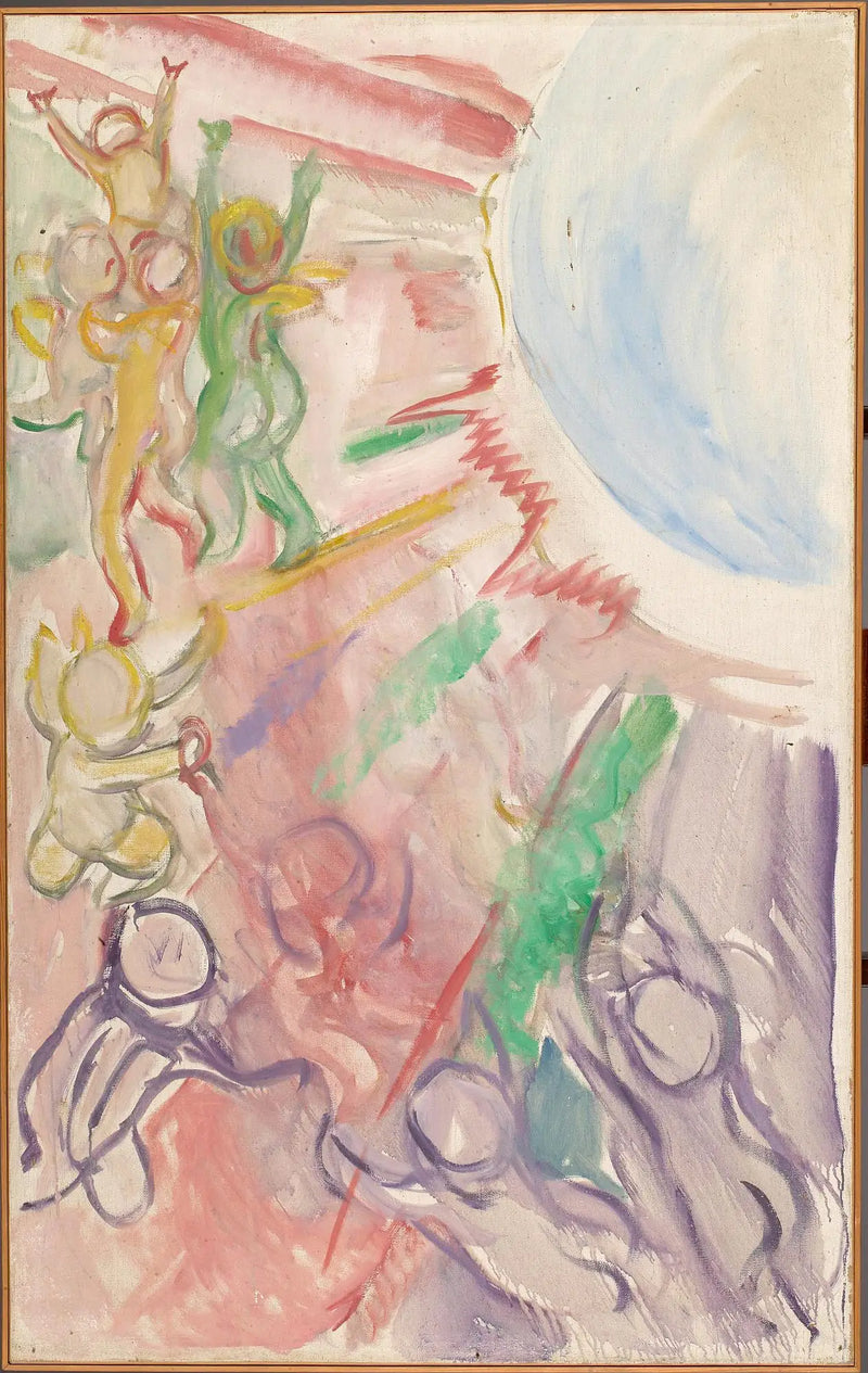 Gênios nos raios de sol - Edvard Munch