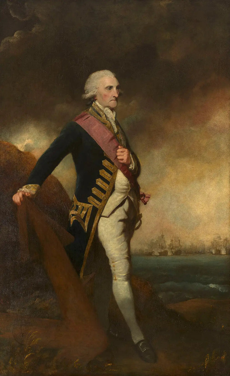George Brydges, primeiro Lord Rodney (1719?-1792) - Joshua Reynolds
