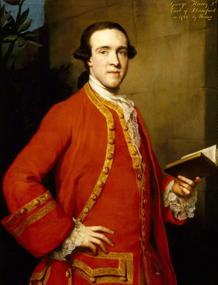 George Harry Grey, 5º conde de Stamford (1737-1819) - Anton Raphael Mengs