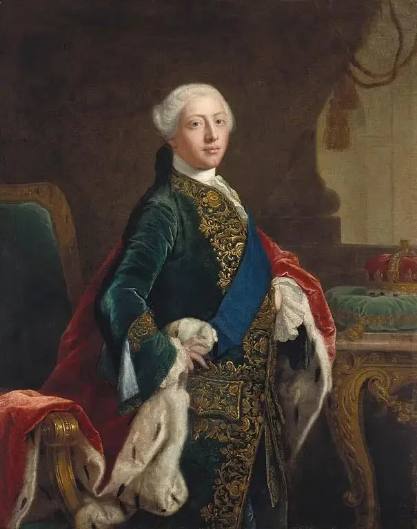 George III (1738-1820) então príncipe de Gales - Joshua Reynolds