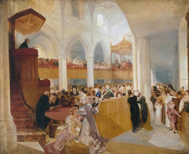 George IV em St Giles’s, Edimburgo - J. M. W. Turner