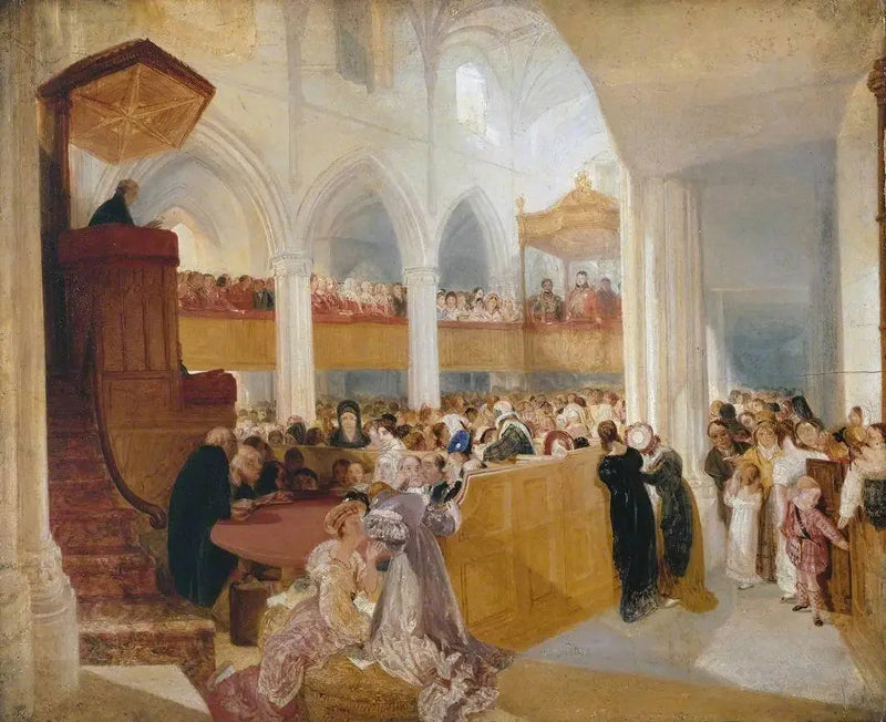 George IV em St Giles’s, Edimburgo - J. M. W. Turner