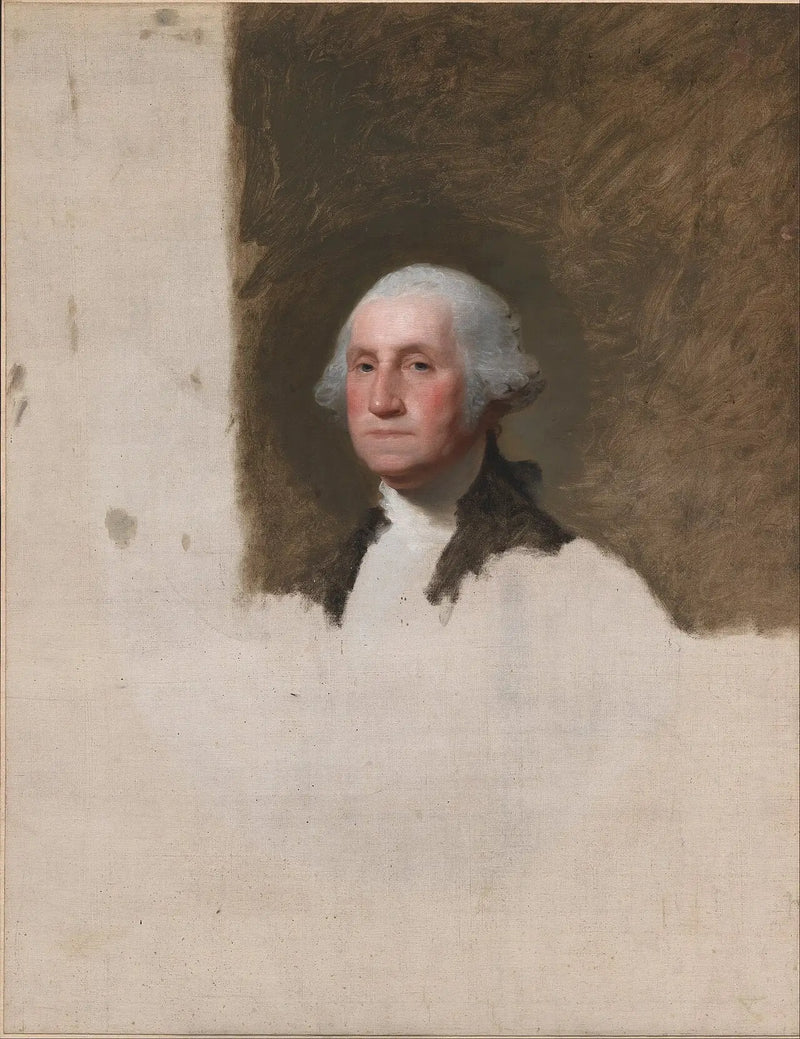 George Washington (O retrato do Athénée) - Gilbert Stuart