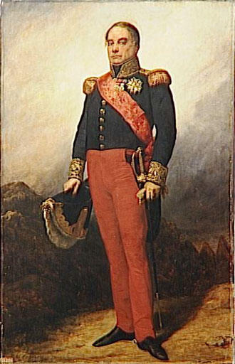 Georges Mouton, conde de Lobau, marechal da França (1770-1838) - Ary Scheffer