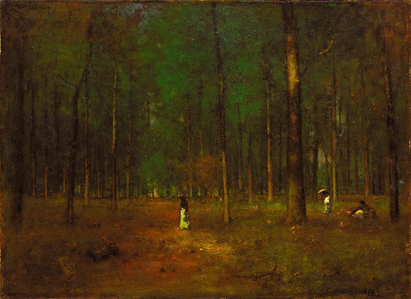 Pinheiros da Geórgia - George Inness