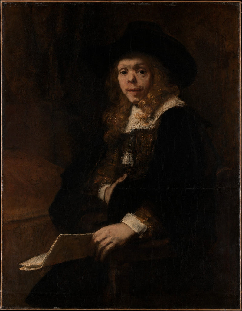 Retrato de Gérard de Lairesse - Rembrandt