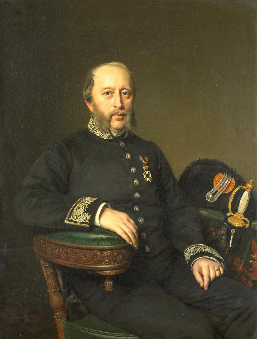 Gérard Johan Verloren van Themaat (1809-90). Membre de l'Exécutif provincial d'Utrecht - Johan Heinrich Neuman