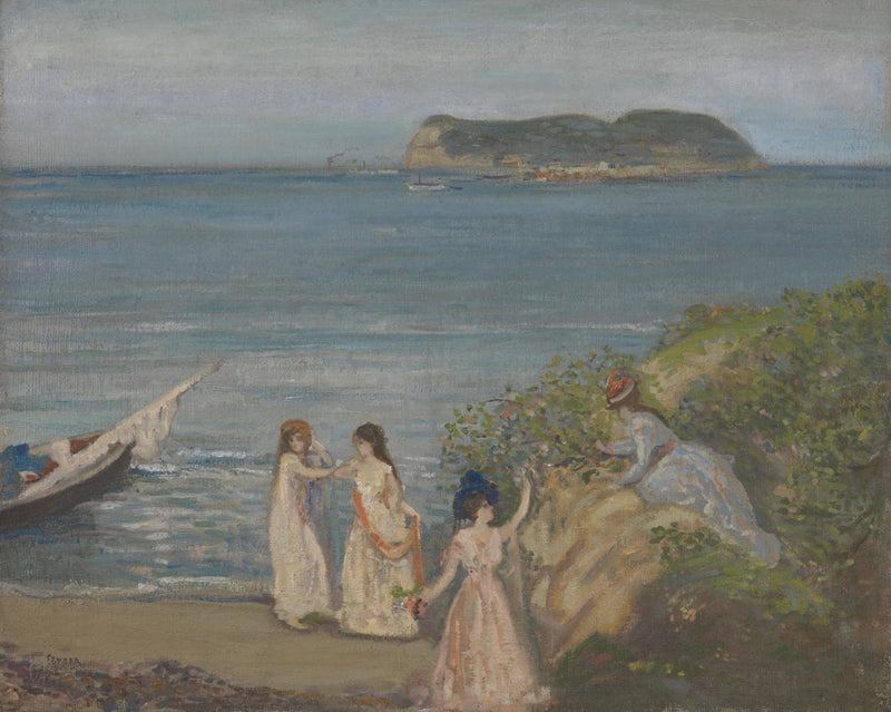 Gibraltar desde Algeciras - Charles Conder