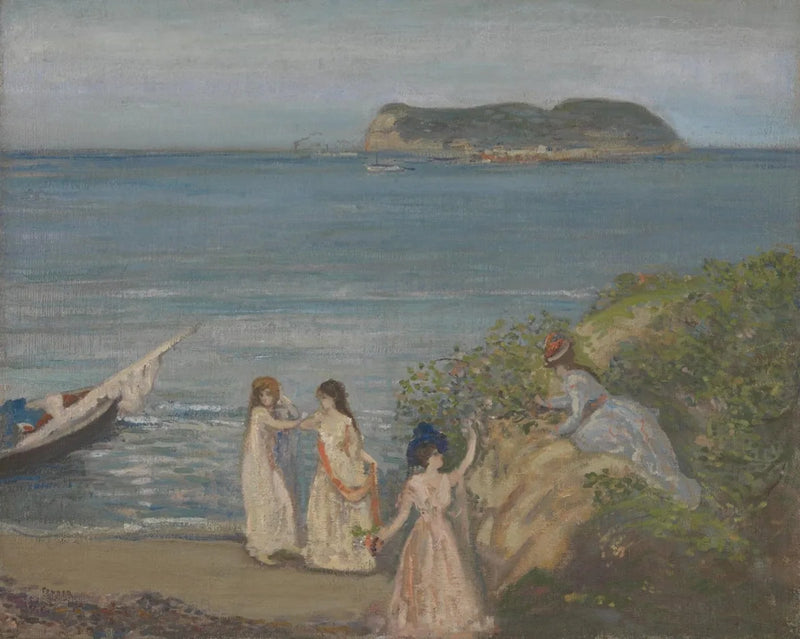 Gibraltar desde Algeciras - Charles Conder