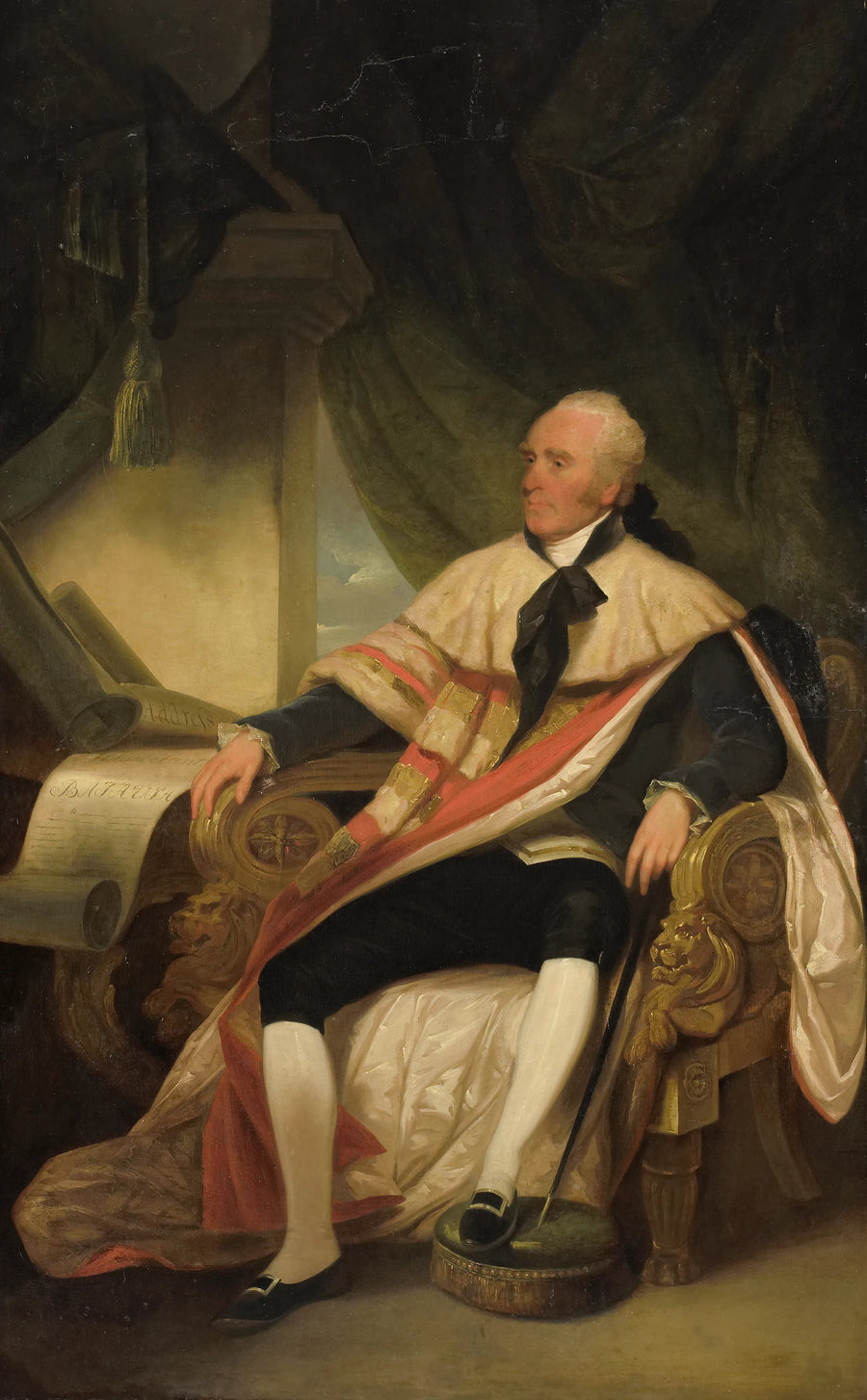 Gilbert Elliot, premier comte de Minto (1751-1814). Vice-roi des Indes britanniques et gouverneur général des Indes néerlandaises (1812-1814) - George Chinnery