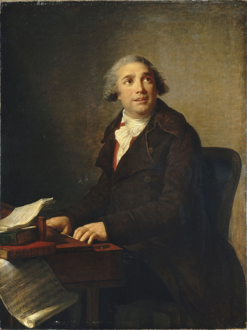 Giovanni Paisiello (1741-1816), compositor - Élisabeth Vigée Le Brun