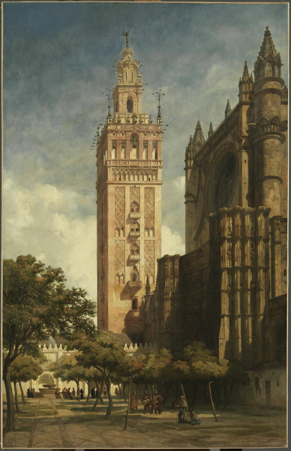La Giralda de Séville - Adrien Dauzats