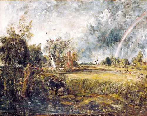 Chalé em East Bergholt - John Constable
