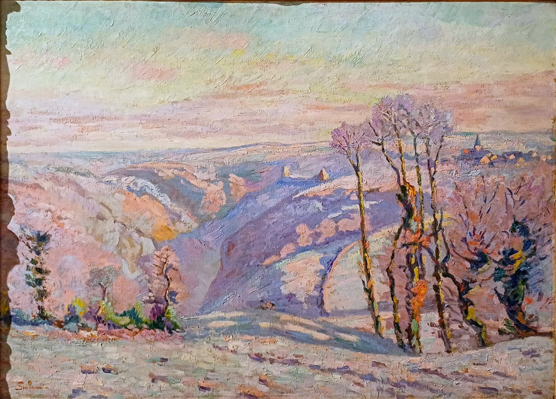 Givre em Crozant - Armand Guillaumin