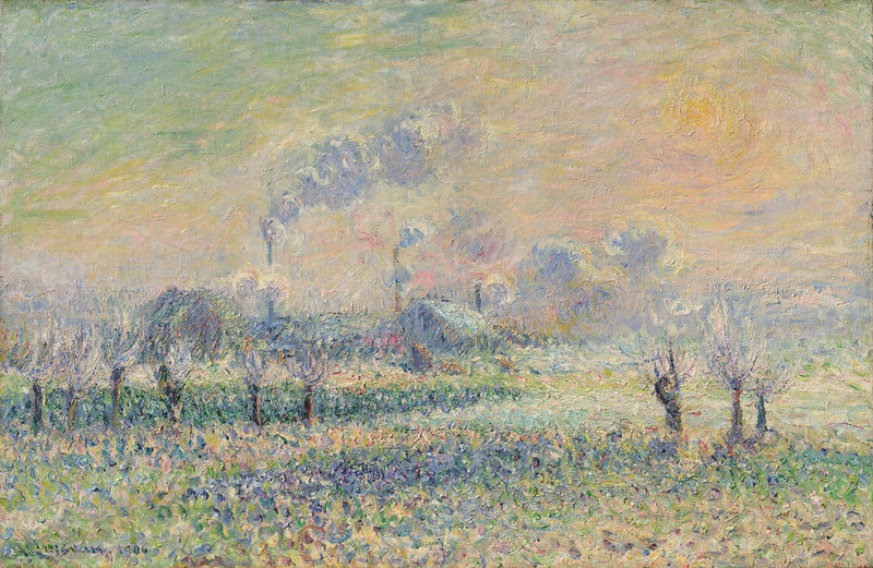 Givre em Pontoise - Gustave Loiseau
