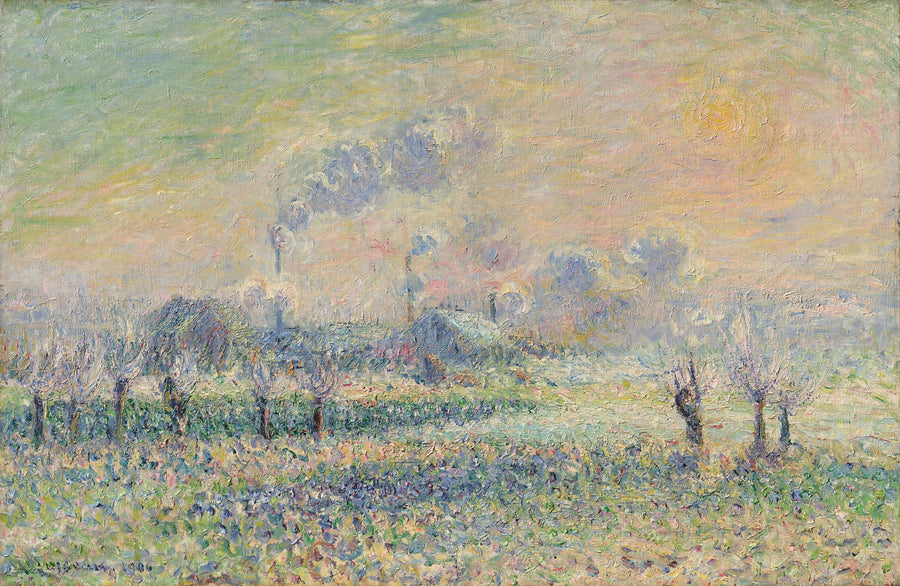 Givre em Pontoise - Gustave Loiseau