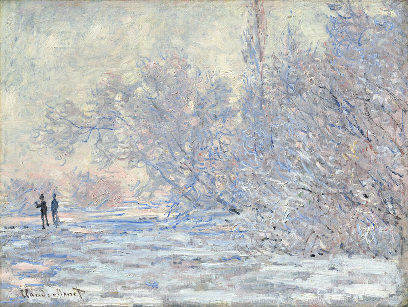 Geada em Giverny W963 - Claude Monet