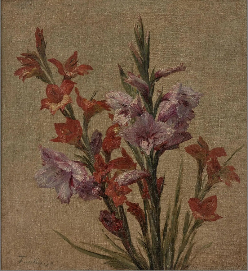 Gladiolos - Henri Fantin-Latour