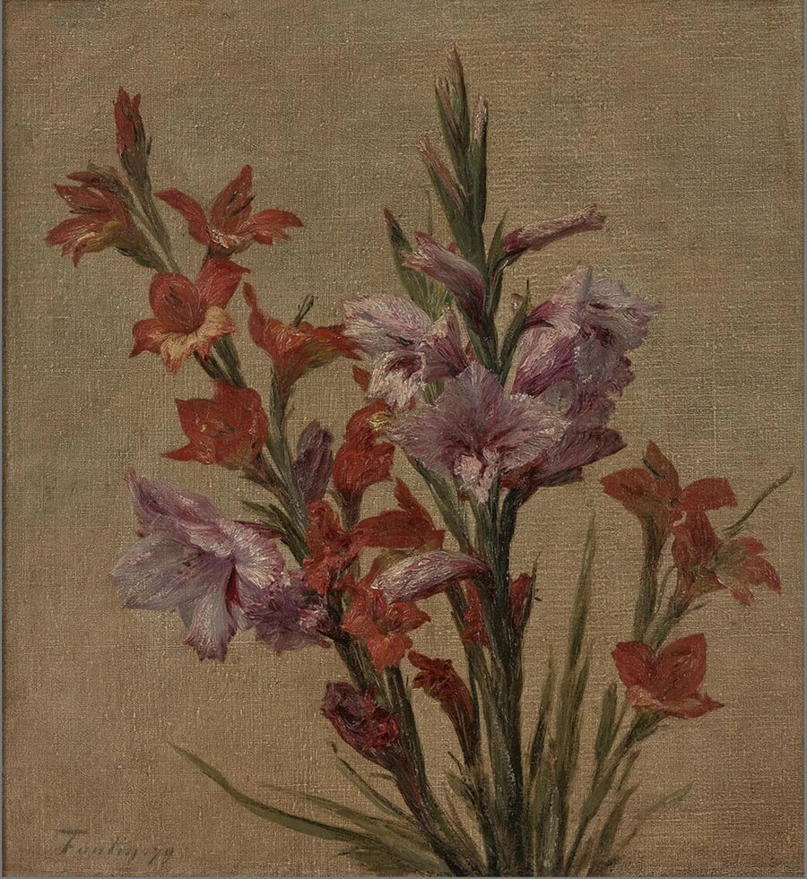 Gladiolos - Henri Fantin-Latour