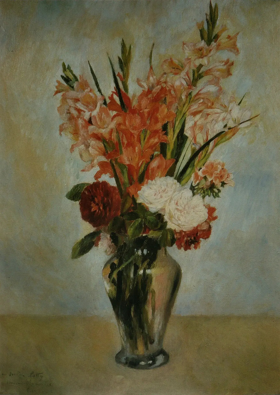 Gládiolos - Pierre-Auguste Renoir