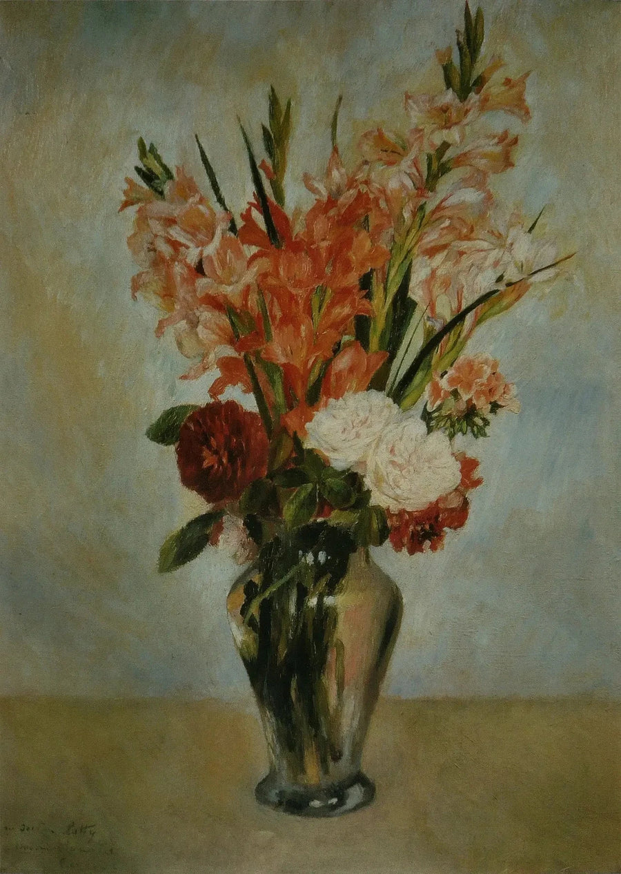 Gládiolos - Pierre-Auguste Renoir