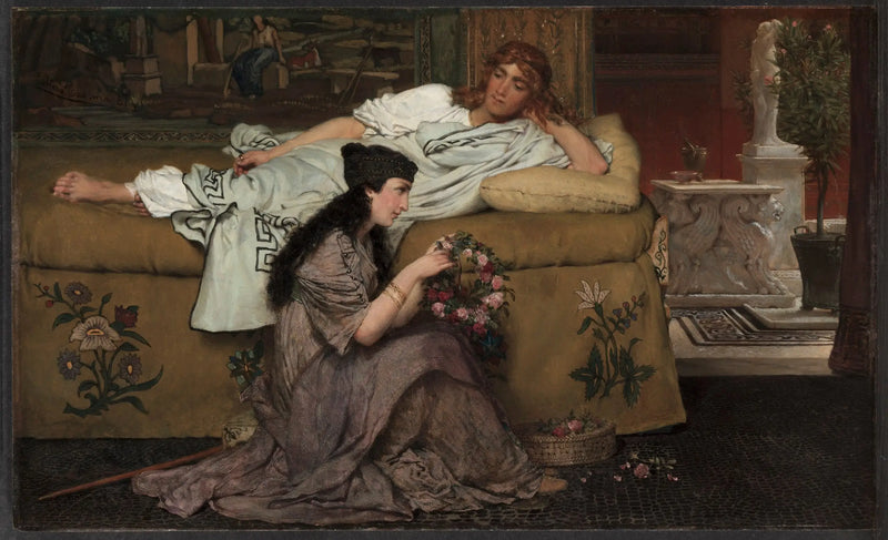 Glaucus e Nídia - Lawrence Alma-Tadema