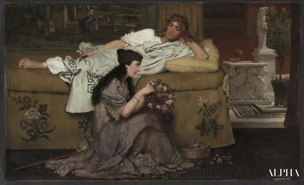 Glaucus et Nydia - Lawrence Alma-Tadema Reproductions de tableaux à la peinture à l’huile