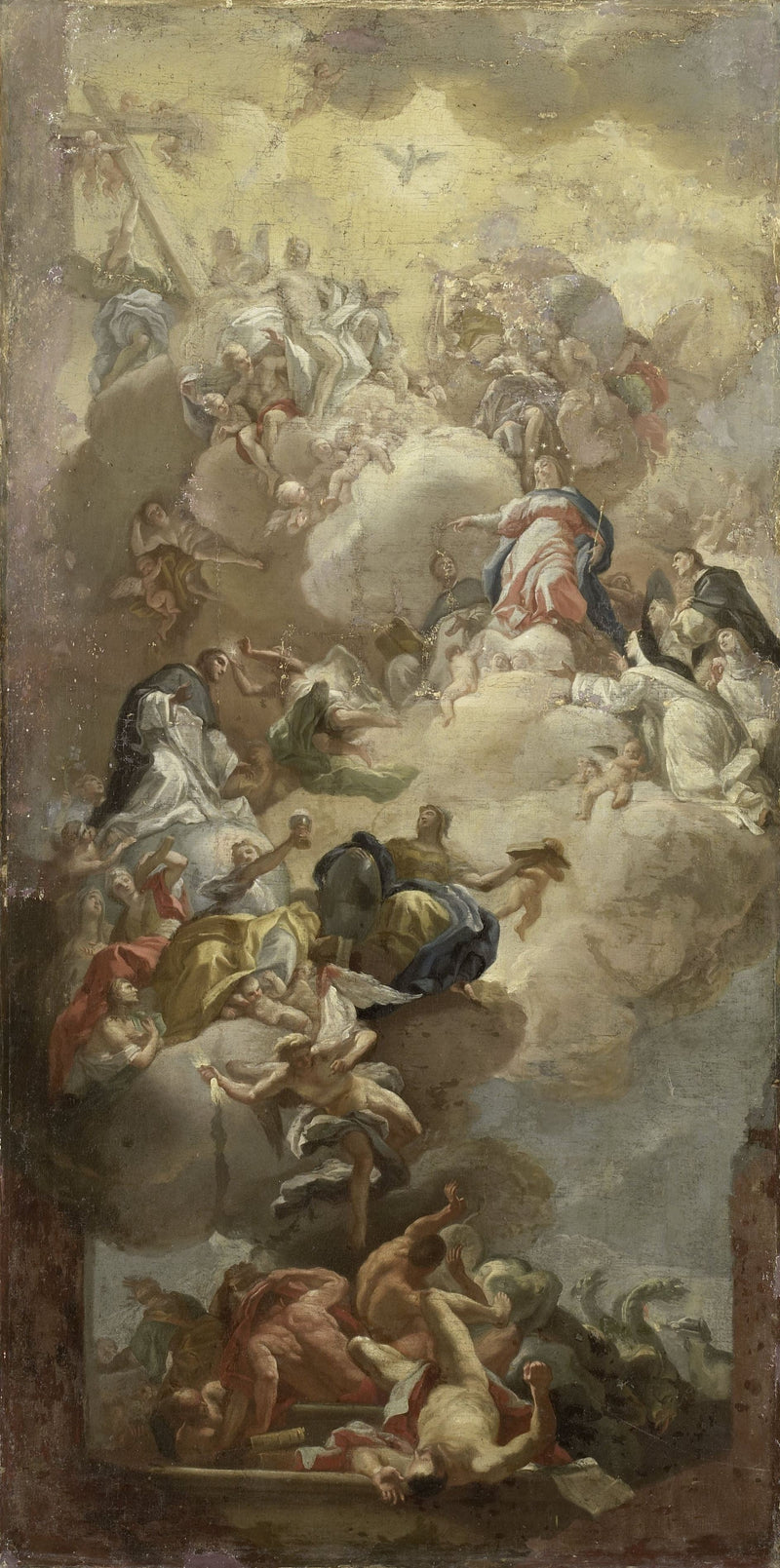 Glorificação de São Domingos - Francesco Solimena