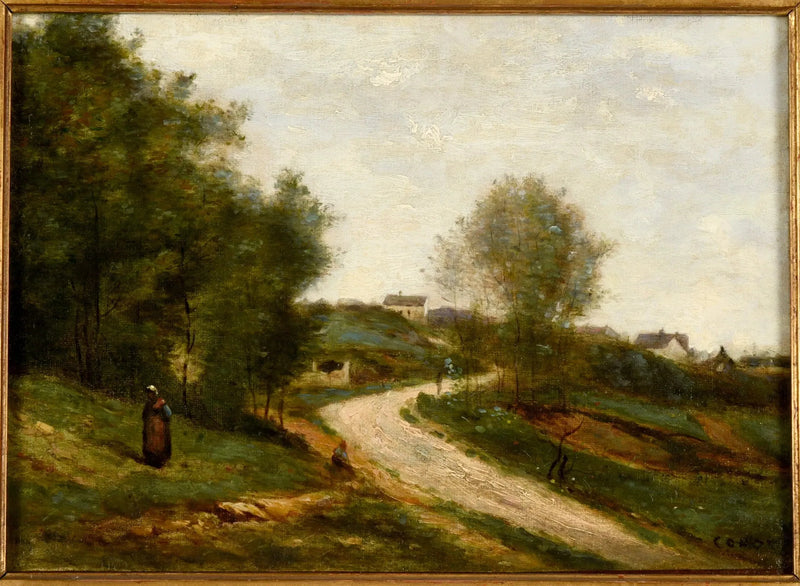 Gouvieux, perto de Chantilly - Jean-Baptiste Camille Corot