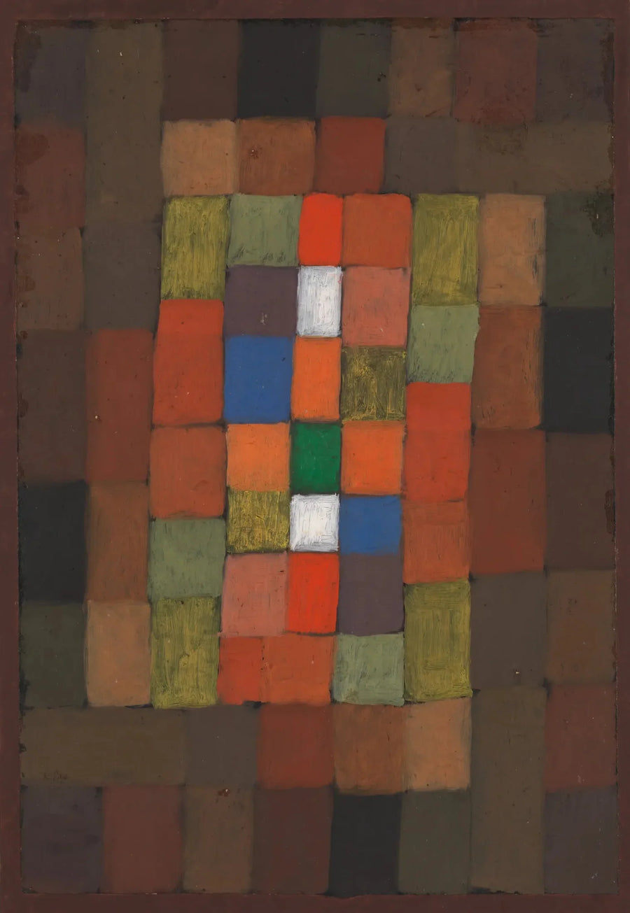 Graduação estática-dinâmica - Paul Klee