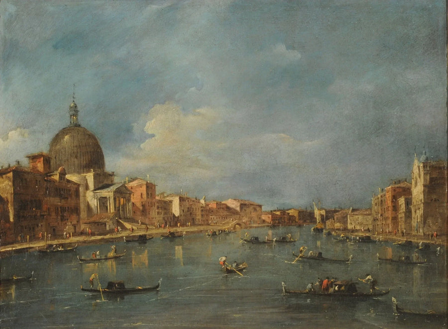 Grand Canal com Sam Simeone piccolo - Francesco Guardi
